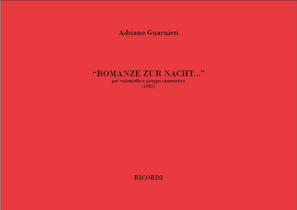 Romanze Zur Nacht....